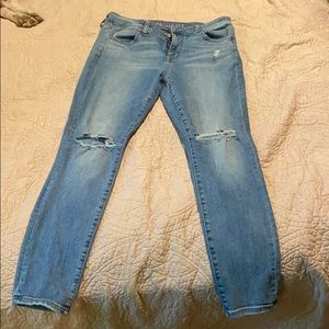 Boyfriend Jeans ripped from American Eagle!